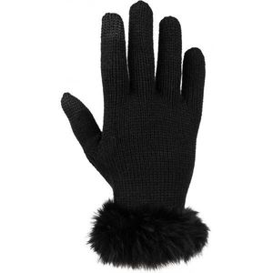 Willard MIKEA Mănuși tricotate de damă, negru, mărime UNI imagine
