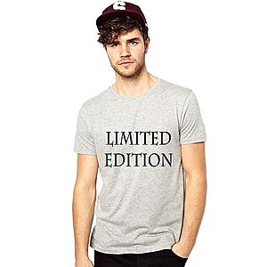 Tricou gri barbati, Limited Edition imagine