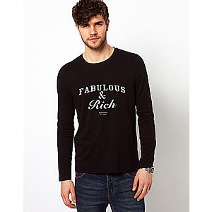 Bluza neagra, barbati, Fabulous & Rich imagine