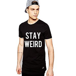 Tricou negru barbati - Stay Wired imagine
