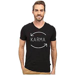 Tricou barbati negru - Karma imagine