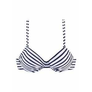 VENICE BEACH Sutien costum de baie 'Summer' bleumarin / alb imagine