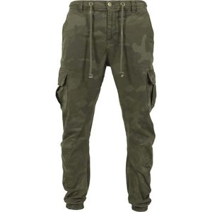 Urban Classics Pantaloni cu buzunare verde / oliv / verde închis imagine