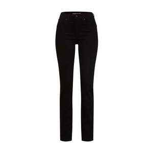 LEVI'S Jeans '724 HIGH RISE STRAIGHT BLACKS' negru denim imagine