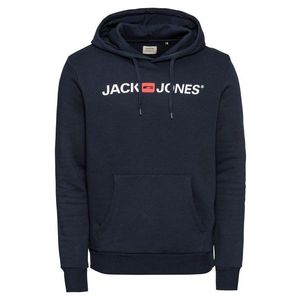 JACK & JONES Bluză de molton bleumarin / roșu imagine