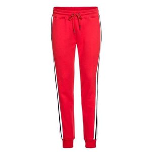 Urban Classics Pantaloni navy / roși aprins / alb imagine