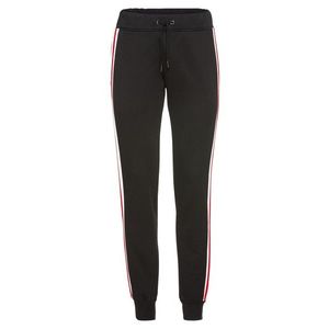 Urban Classics Pantaloni roșu / negru / alb imagine