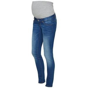 MAMALICIOUS Jeans denim albastru / gri imagine