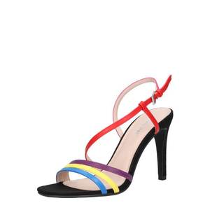 ABOUT YOU Sandale cu baretă 'Valerie' culori mixte / albastru / galben / mov / roșu / roz imagine