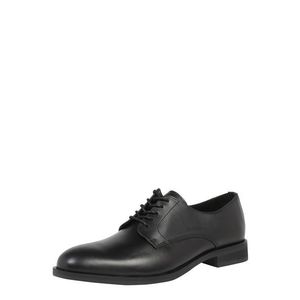 SELECTED HOMME Pantofi cu șireturi negru imagine