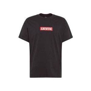 LEVI'S Tricou negru / roșu imagine