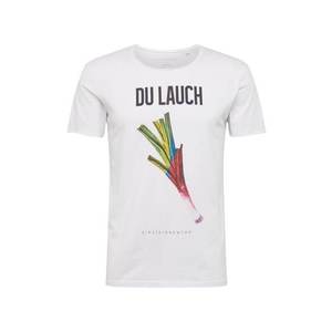 EINSTEIN & NEWTON Tricou 'Lauch T-Shirt Bass' roz / alb / verde imagine