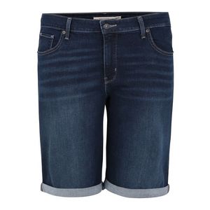 Levi's® Plus Jeans 'SHAPING BERMUDA' denim albastru imagine