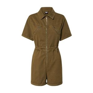 Urban Classics Overall 'Ladies Short Boiler Suit' oliv imagine