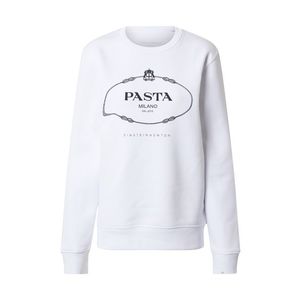 EINSTEIN & NEWTON Bluză de molton 'Pasta Sweatshirt Klara Geist' negru / alb imagine