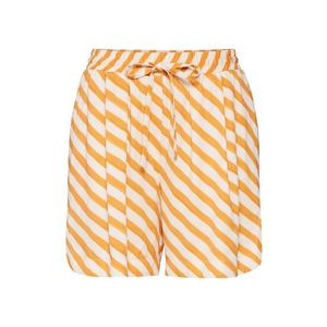 NÜMPH Pantaloni 'NUBRENDA' portocaliu / alb imagine