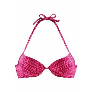 Costum de baie bikini Roz închis imagine
