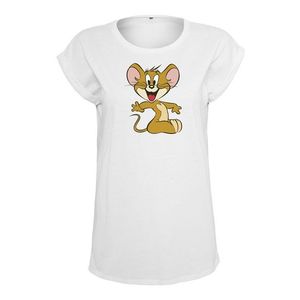 Merchcode Tricou 'Tom & Jerry Mouse' alb imagine
