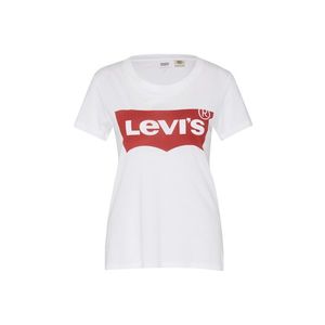 LEVI'S Tricou 'THE PERFECT TEE NEUTRALS' roșu / alb murdar imagine