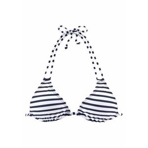 VENICE BEACH Sutien costum de baie 'Summer' bleumarin / alb imagine