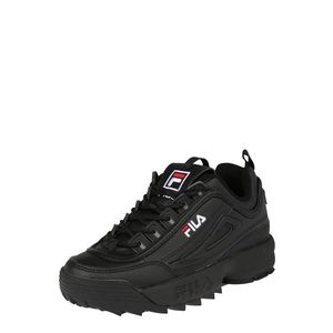 FILA Sneaker low 'DISRUPTOR' negru / alb / roșu pepene imagine