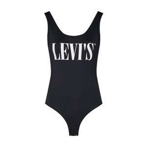 LEVI'S Tricou body negru / alb imagine