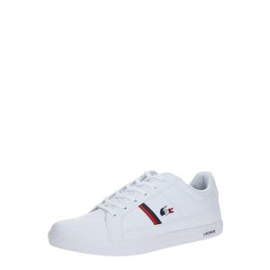 LACOSTE Sneaker low 'EUROPA TRI1 SMA' alb / roșu / bleumarin imagine