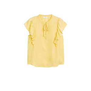 MANGO Bluză 'Fulplit' galben imagine