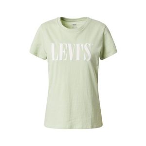 LEVI'S Tricou 'The Perfect' verde / alb imagine
