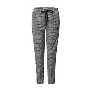 REPLAY Pantaloni negru / alb / gri imagine