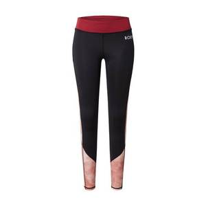 ROXY Pantaloni sport roze / gri metalic / roşu închis imagine