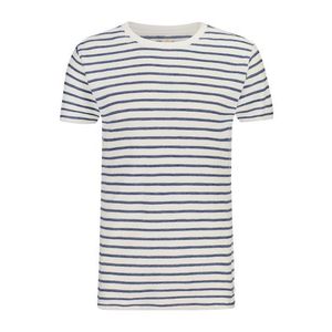 Shiwi Shirt 'Breton' alb / bleumarin imagine