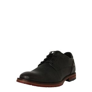 BULLBOXER Pantofi cu șireturi negru / maro imagine