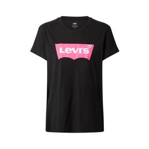 LEVI'S Tricou 'THE PERFECT' alb / negru / roz imagine