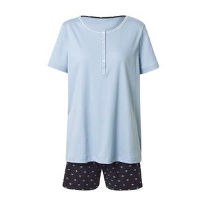 CALIDA Pijama albastru deschis / albastru închis / alb imagine