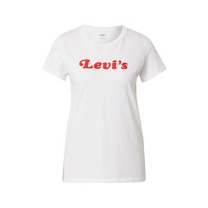 LEVI'S Tricou alb / roșu deschis imagine