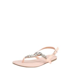Hailys Flip-flops roz / argintiu imagine