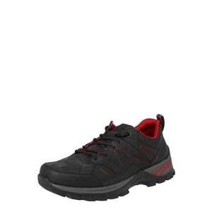 RIEKER Pantofi cu șireturi sport gri închis / negru amestecat imagine