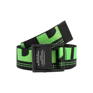 DIESEL Curea 'B-MASER' negru / verde deschis imagine