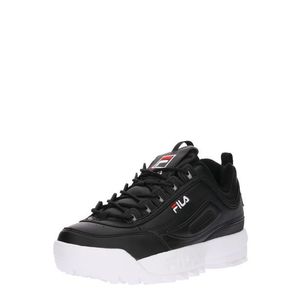 FILA Sneaker low 'DISRUPTOR' negru / alb / roșu deschis imagine