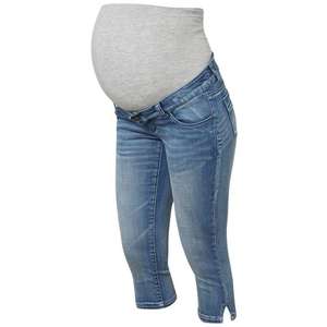 MAMALICIOUS Jeans gri amestecat / denim albastru imagine