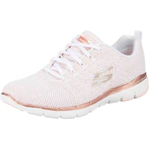 SKECHERS Sneaker low 'Flex Appeal 3.0' auriu - roz / roz / alb imagine