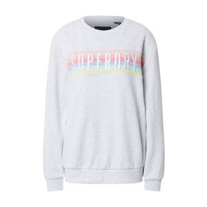 Superdry Bluză de molton 'RAINBOW' alb / roz imagine