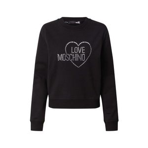 Love Moschino Bluză de molton negru imagine