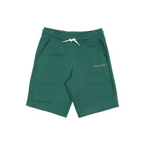 Champion Authentic Athletic Apparel Pantaloni 'Bermuda' verde / alb imagine
