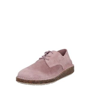 BIRKENSTOCK Pantofi cu șireturi 'Gary Suede' roz imagine