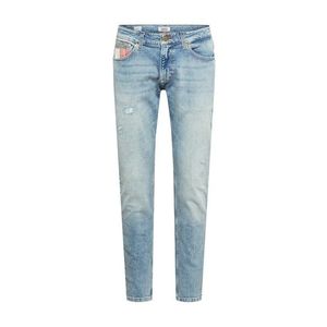 Tommy Jeans Jeans 'SCANTON' denim albastru / alb / roșu imagine