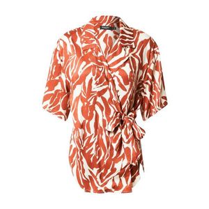 SOAKED IN LUXURY Bluză 'Nikaia' bej / portocaliu imagine