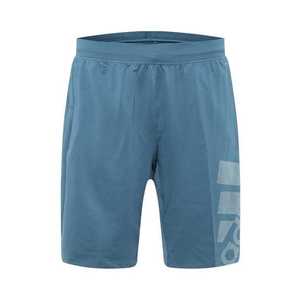 ADIDAS PERFORMANCE Pantaloni sport albastru fum / alb imagine