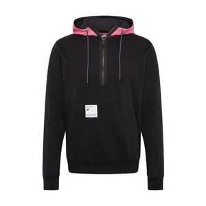 Nike Sportswear Bluză de molton roz / negru imagine